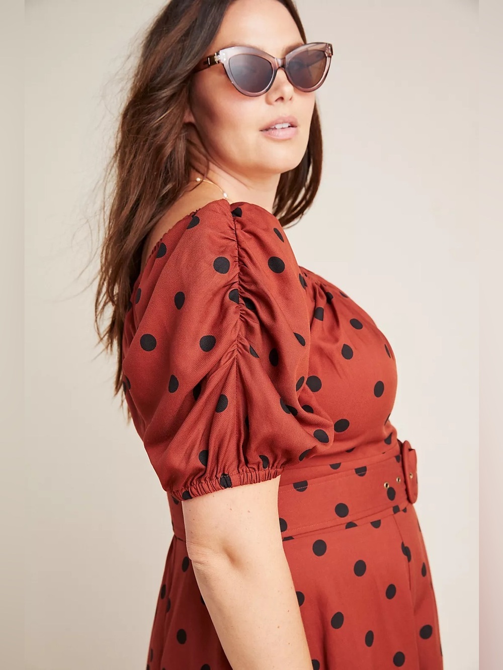 NWT Maeve Anthropologie Lucienne Off-The-Shoulder Maxi Dress- Size 8 - Picture 7 of 16